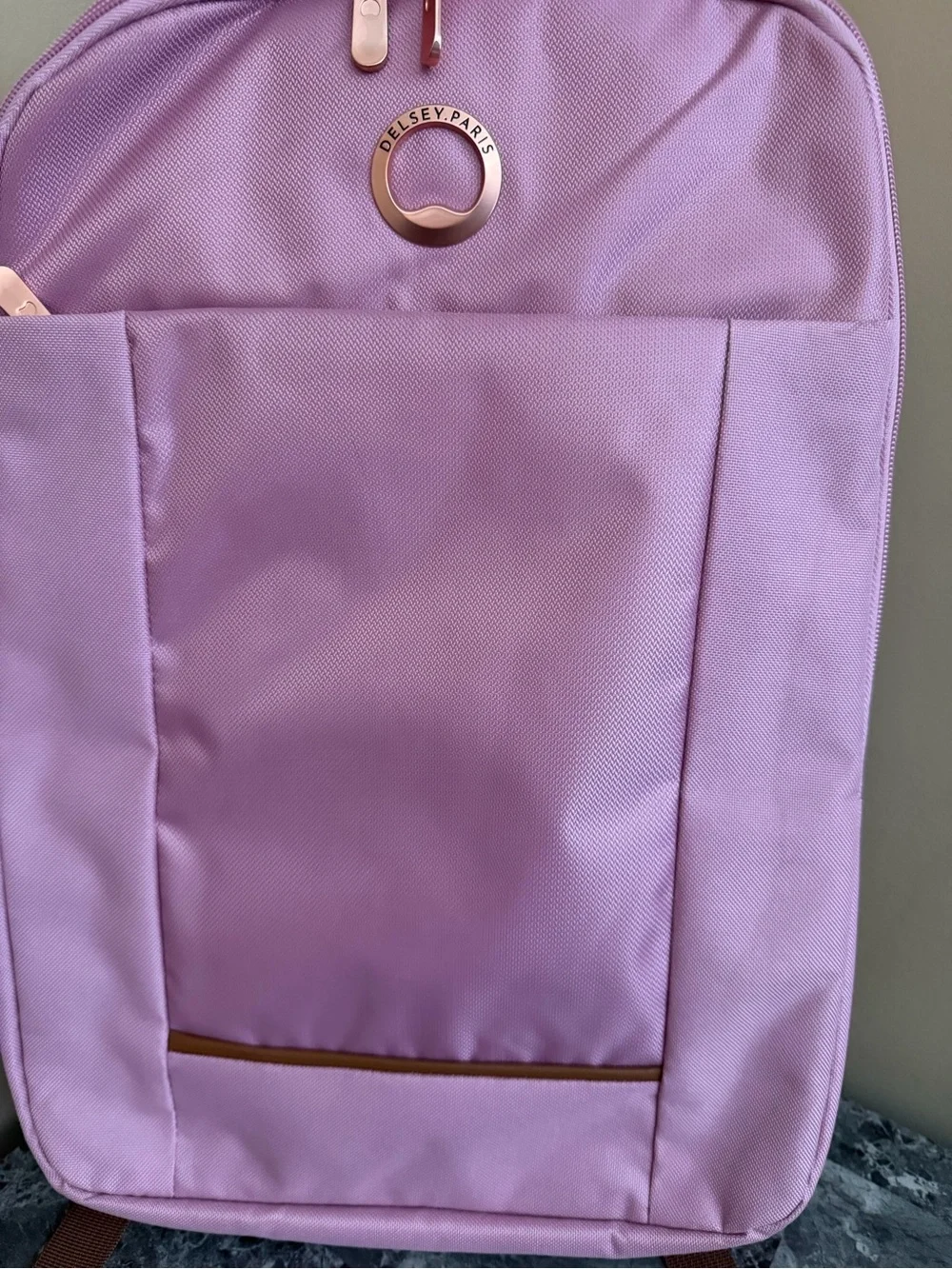 Delsey Paris Ramey Sky Peony Pink Laptop/Tavel/ Diaper Backpack